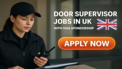 Door Supervisor Jobs in UK with Visa Sponsorship
