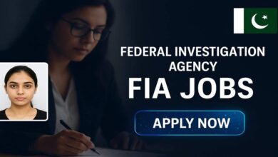 Federal Investigation Agency FIA Jobs