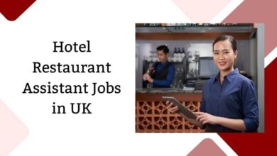 Hotel Restaurant Assistant Jobs in UK