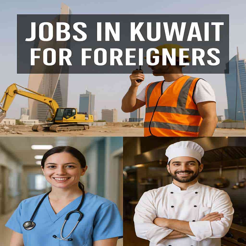 Jobs In Kuwait for Foreigners