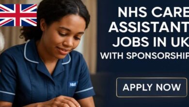 NHS Care Assistant Jobs in UK with Sponsorship