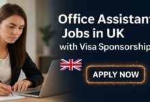 Office Assistant Jobs in UK with Visa Sponsorship