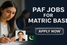 PAF Jobs for Matric Base