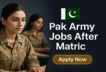 Pak Army Jobs After Matric