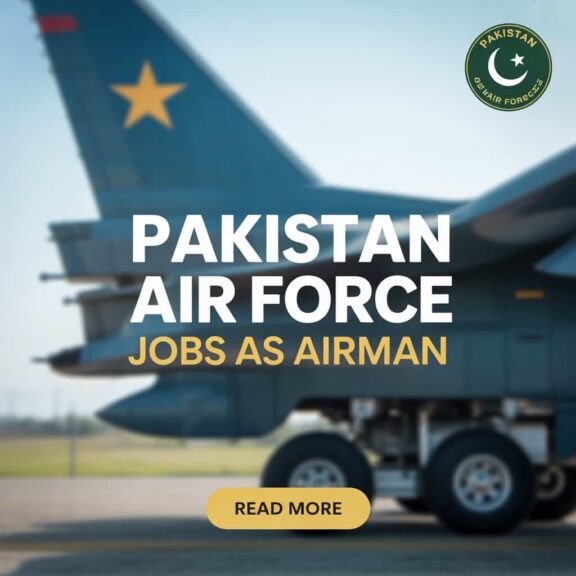 Pakistan Air Force Jobs as Airman