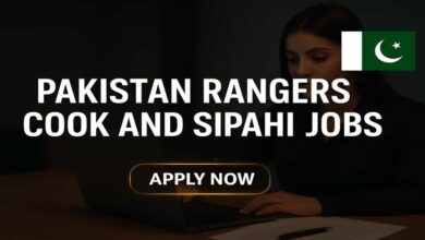 Pakistan Rangers Cook and Sipahi Jobs