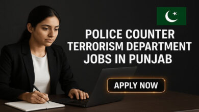 Police Counter Terrorism Department Jobs in Punjab