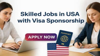 Skilled Jobs in USA with Visa Sponsorship