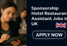 Sponsorship Hotel Restaurant Assistant Jobs in UK