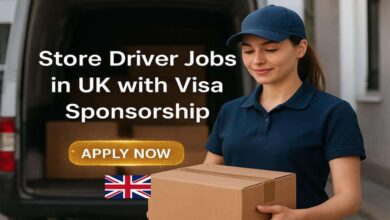 Store Driver Jobs in UK with Visa Sponsorship