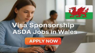 Visa Sponsorship ASDA Jobs in Wales