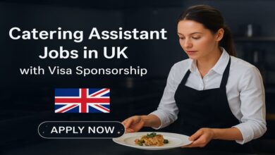 Catering Assistant Jobs in UK with Visa Sponsorship