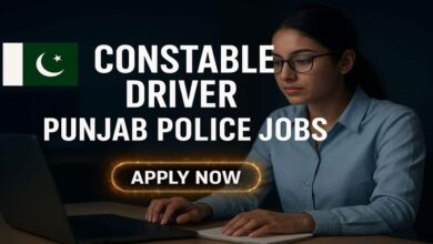 Constable Driver Punjab Police Jobs