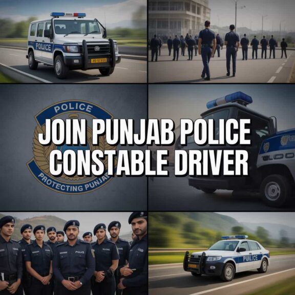 Constable Driver Punjab Police Jobs