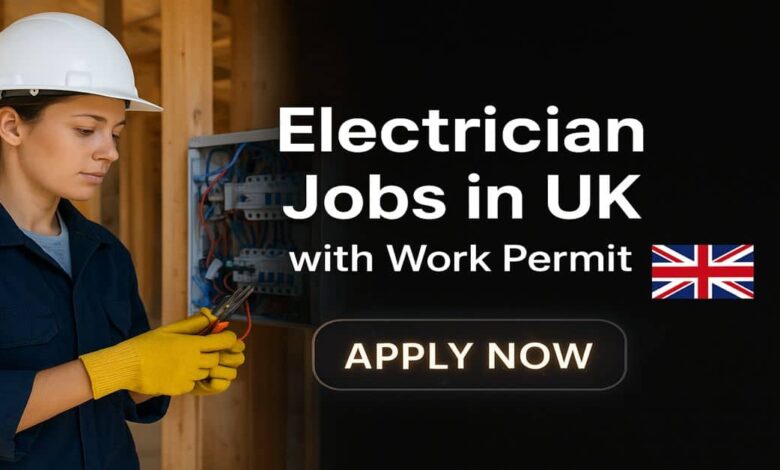 Electrician Jobs in UK with Work Permit