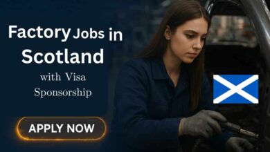 Factory Jobs in Scotland with Visa Sponsorship