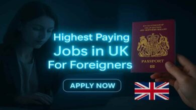 Highest Paying Jobs in UK For Foreigners