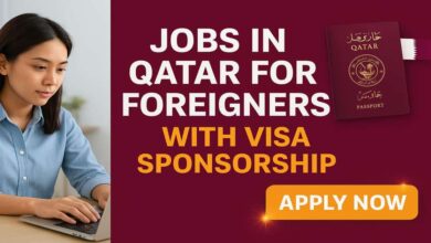 Jobs in Qatar for Foreigners with Visa Sponsorship