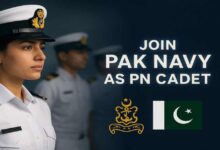 Join Pakistan Navy as PN Cadet