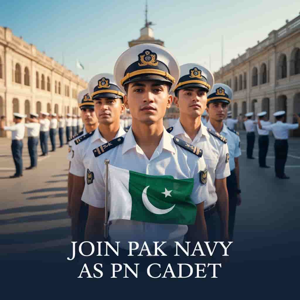 Join Pakistan Navy as PN Cadet