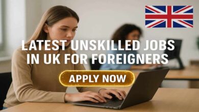 Latest Unskilled Jobs in UK For Foreigners