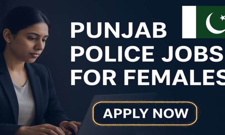 Punjab Police Jobs for Females