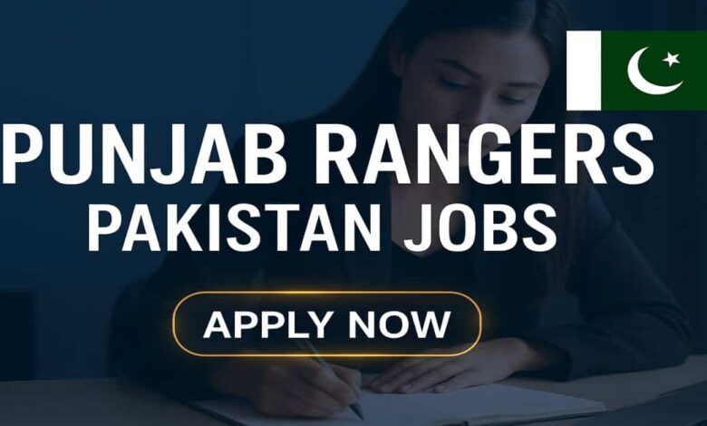 Punjab Rangers Pakistan Jobs