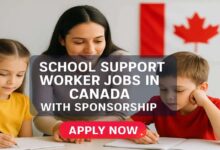 School Support Worker Jobs in Canada with Sponsorship
