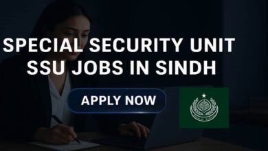Special Security Unit SSU Jobs in Sindh