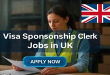 Visa Sponsorship Clerk Jobs in UK