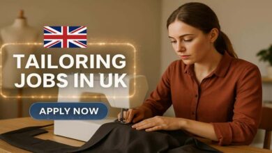 Visa Sponsorship Tailoring Jobs in UK