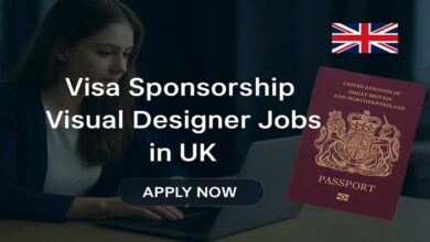 Visa Sponsorship Visual Designer Jobs in UK