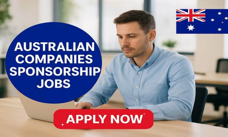 Australian Companies Sponsorship Jobs