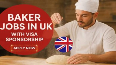 Baker Jobs in UK with Visa Sponsorship