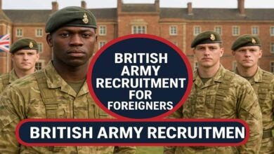 British Army Recruitment for Foreigners