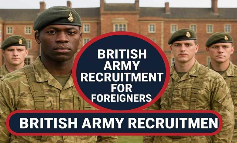 British Army Recruitment for Foreigners