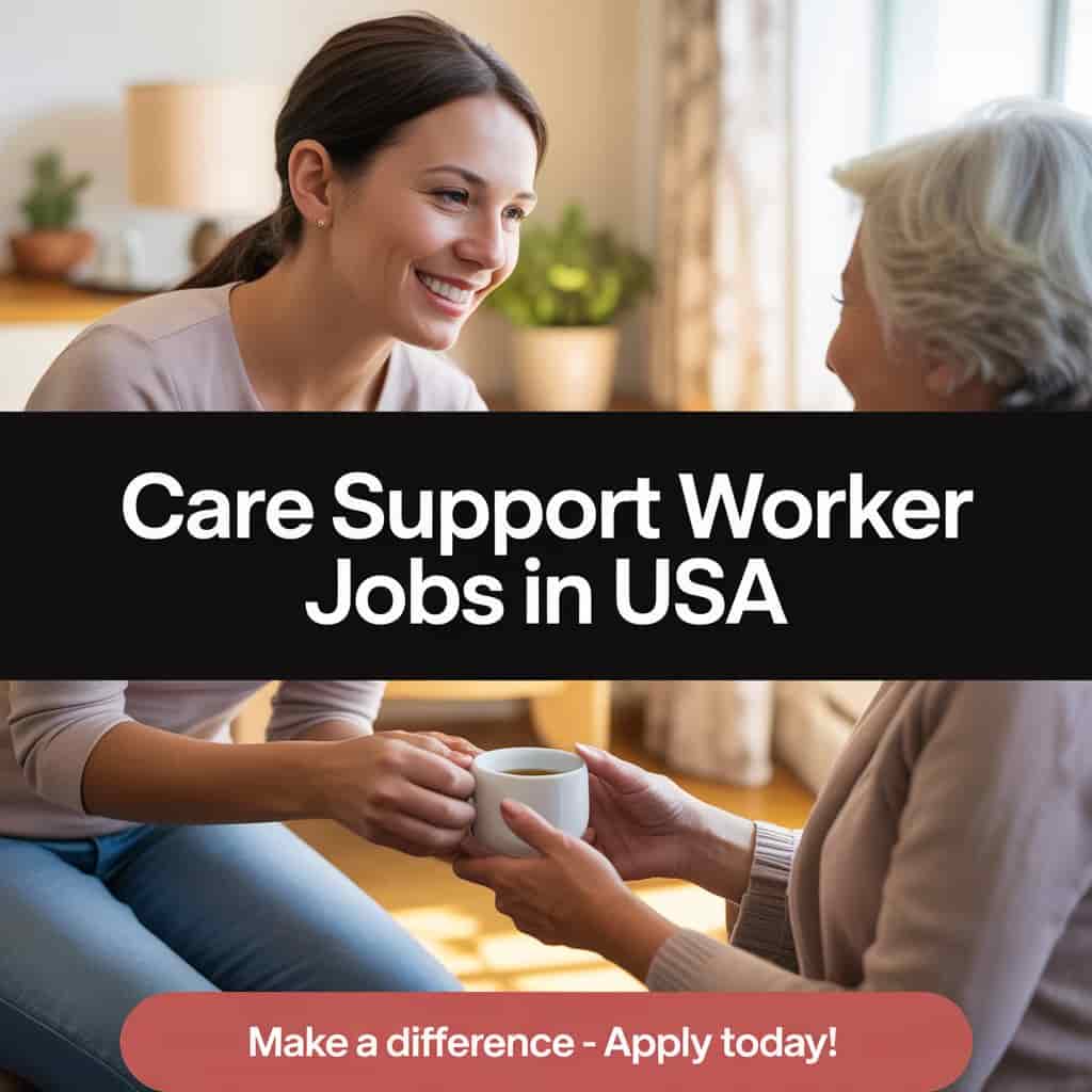Care Support Worker Jobs in USA