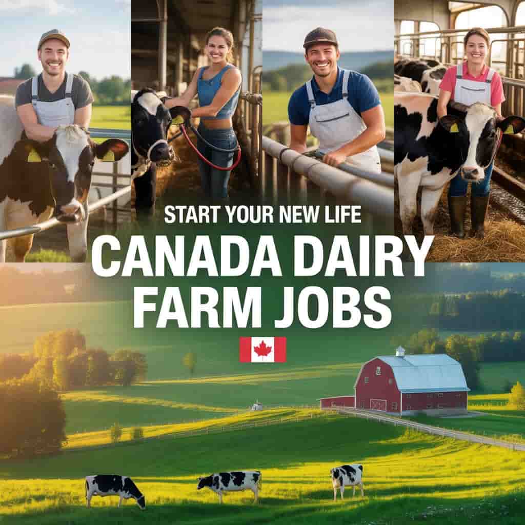 Dairy Farm Worker Jobs in Canada