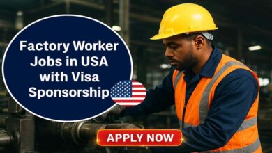 Factory Worker Jobs in USA with Visa Sponsorship