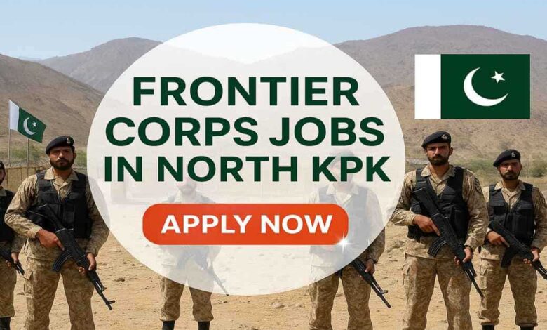 Frontier Corps Jobs in North KPK