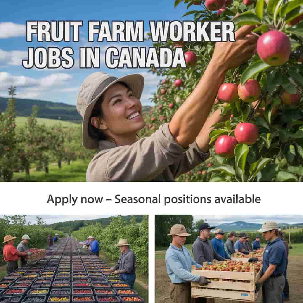 Fruit Farm Worker Jobs in Canada