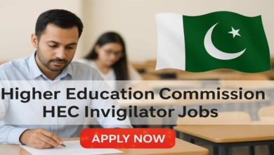 Higher Education Commission HEC Invigilator Jobs