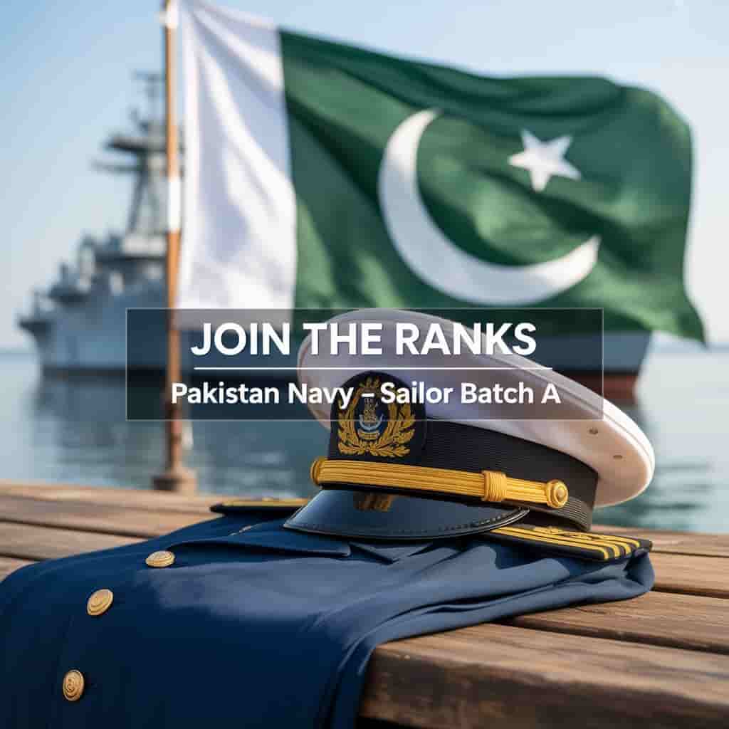 Jobs in Pakistan Navy as Sailor Batch A