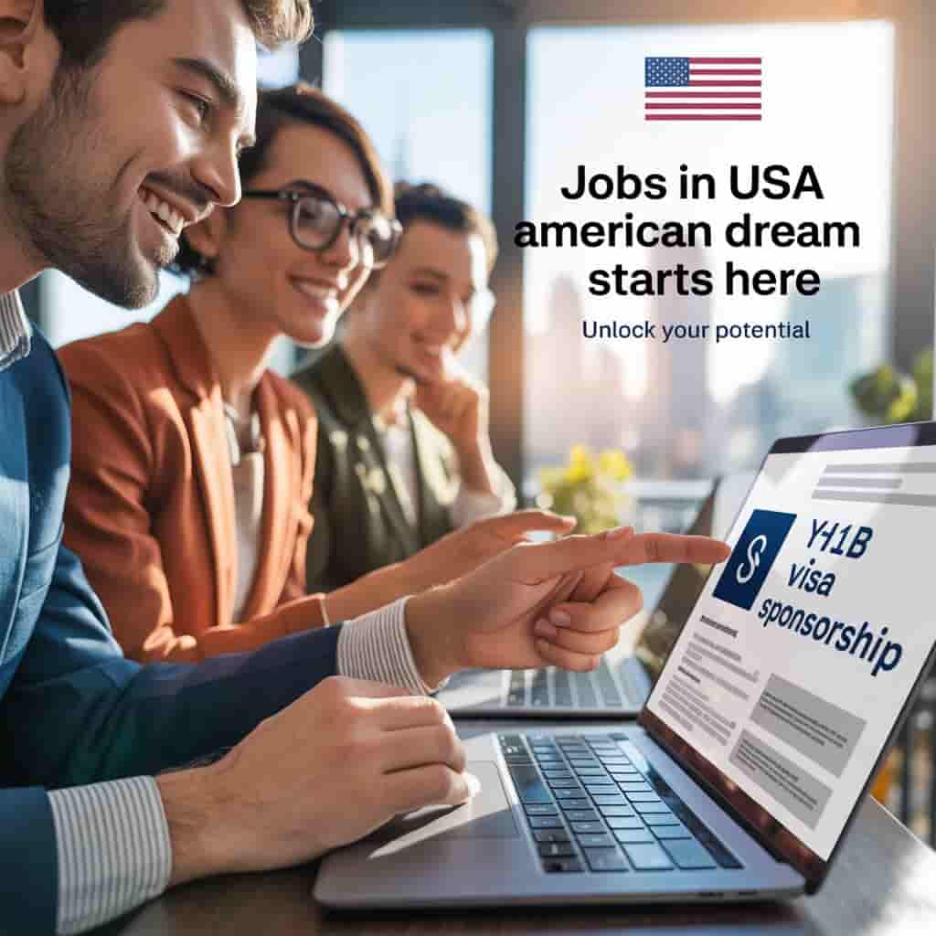 Jobs in USA with H1B Visa Sponsorship