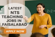 Latest NTS Teaching Jobs in Faisalabad