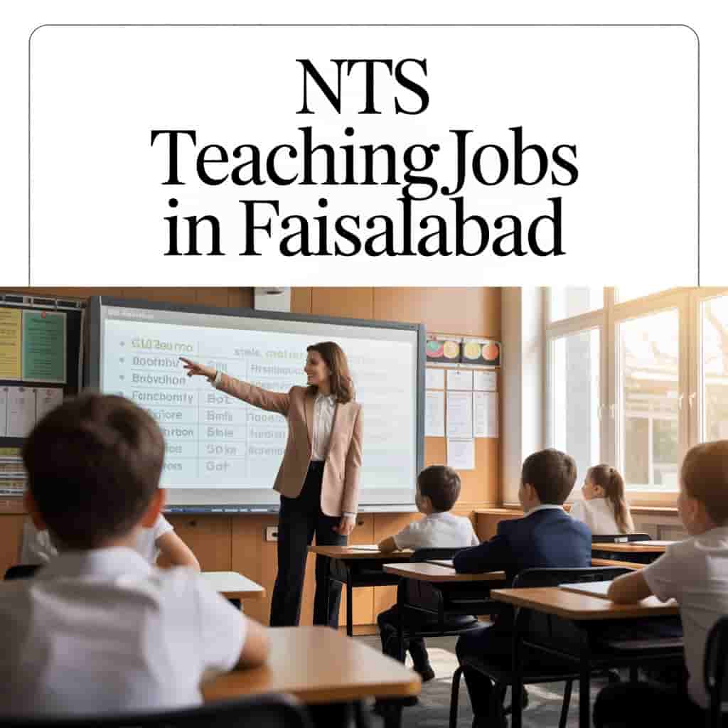 NTS Teaching Jobs in Faisalabad