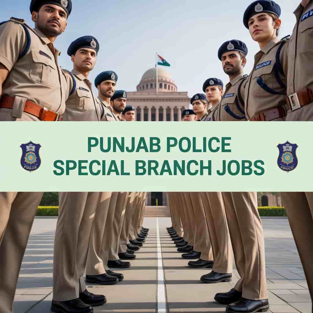 Punjab Police Special Branch Jobs