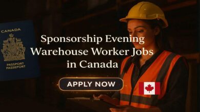 Sponsorship Evening Warehouse Worker Jobs in Canada