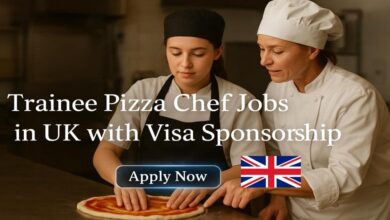 Trainee Pizza Chef Jobs in UK with Visa Sponsorship