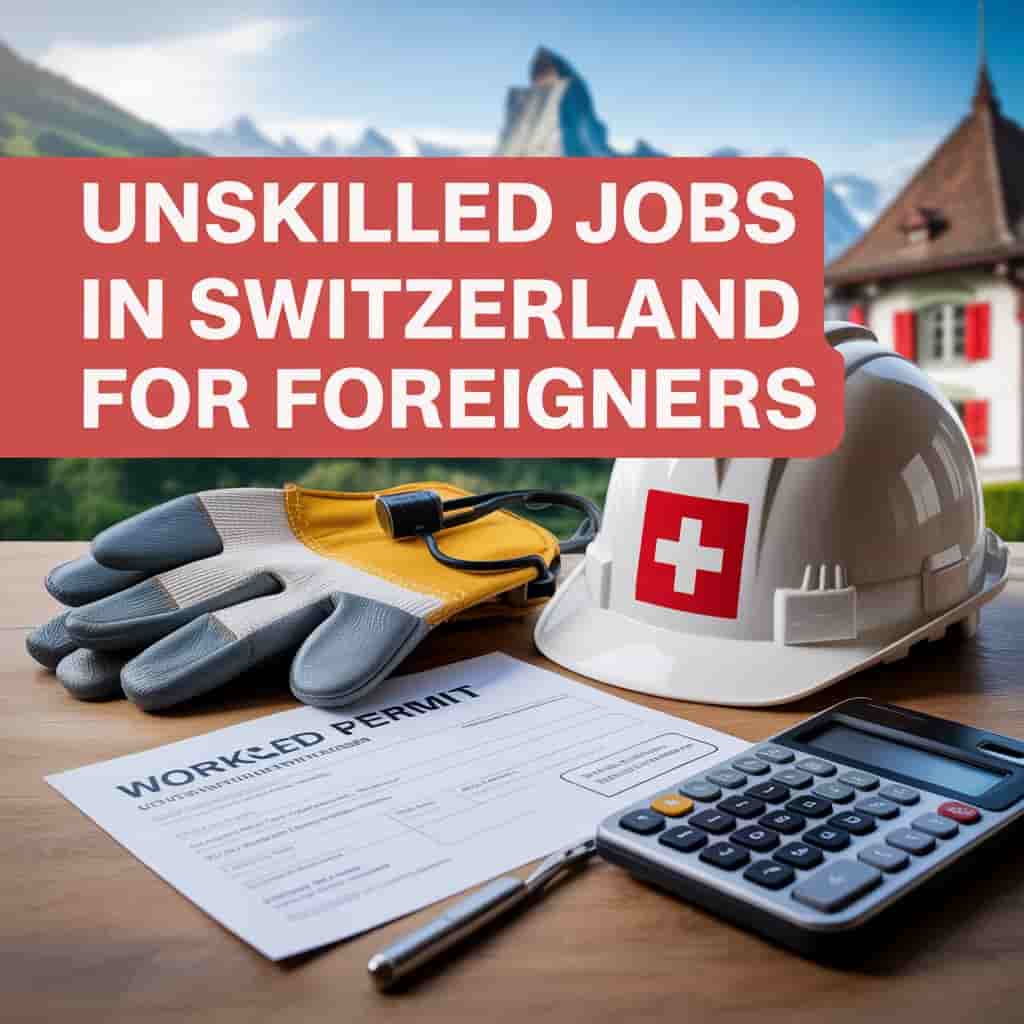 Unskilled Jobs in Switzerland for Foreigners